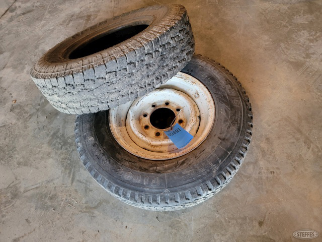 (2) 215/85R16 tires